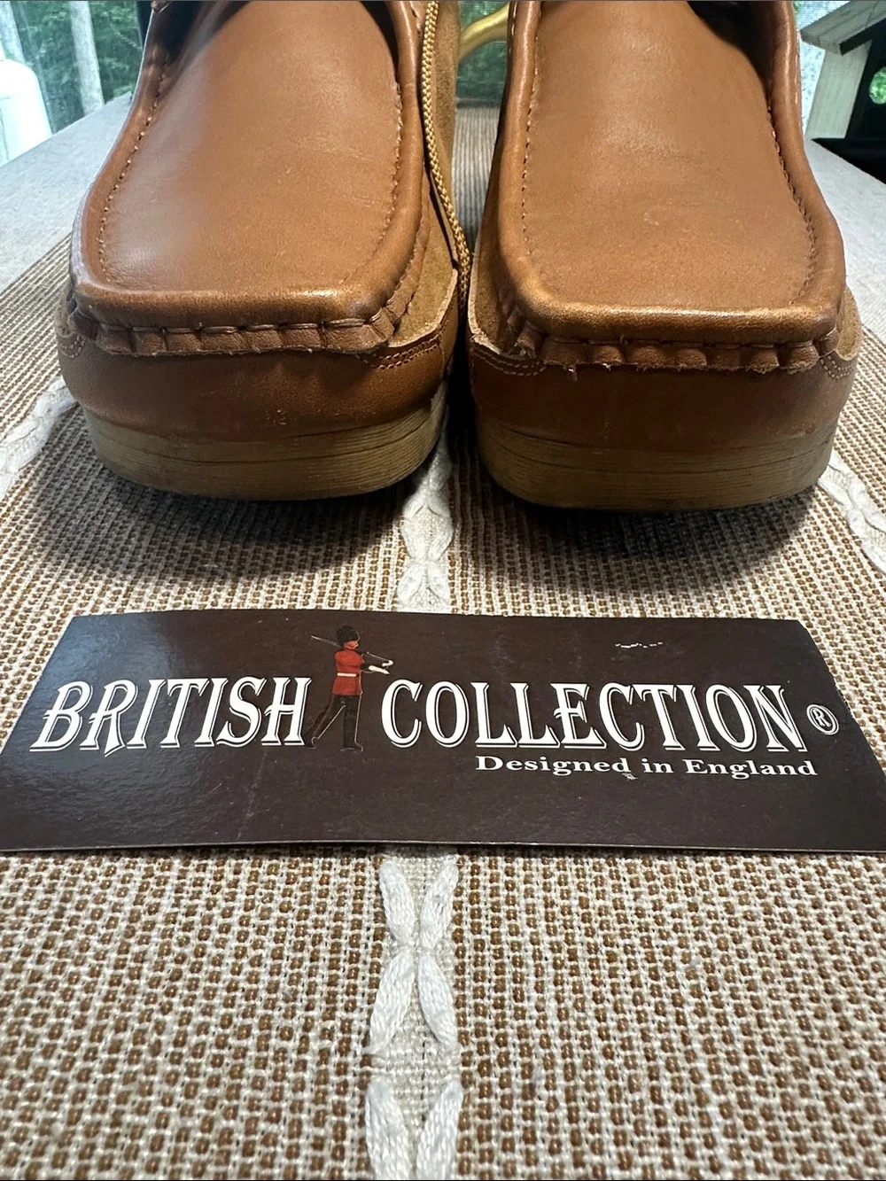 Men’s Tan Leather Chukka Boots